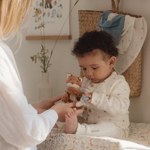 Little Dutch Ring Rattle Fox