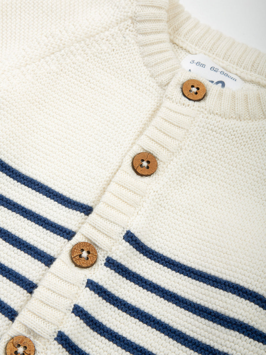 My First Cardi - Classic Stripe