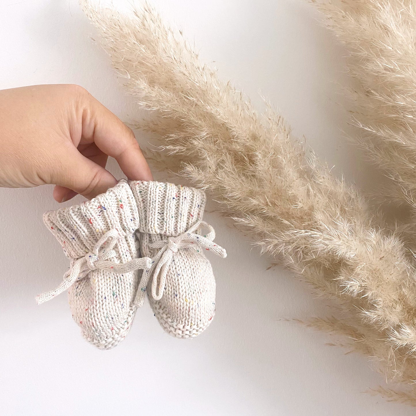 Knit Booties - Sprinkle
