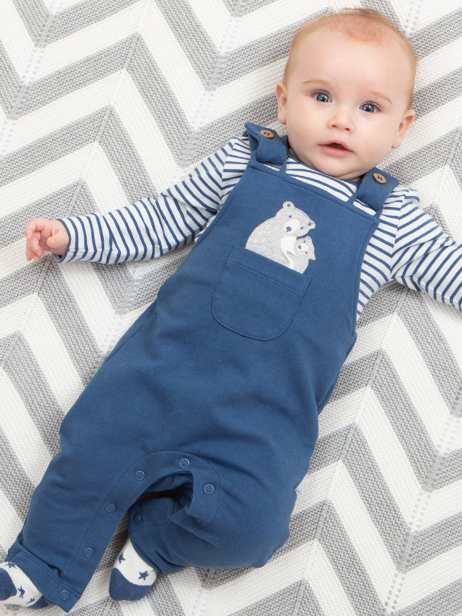 Snuggle Bear Dungarees