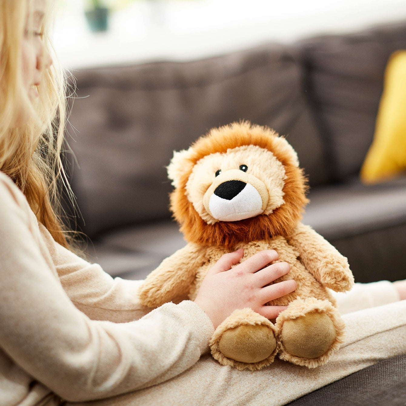 Large 13" Lion Warmies