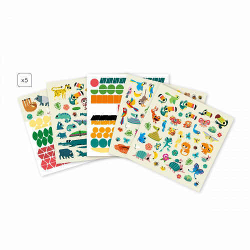 5 Years - Stickers and Decors Craft Set