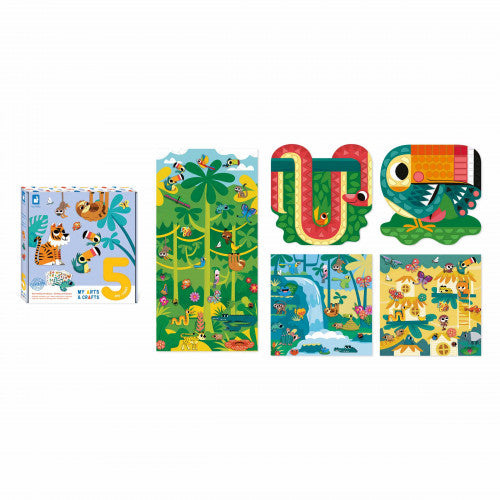 5 Years - Stickers and Decors Craft Set