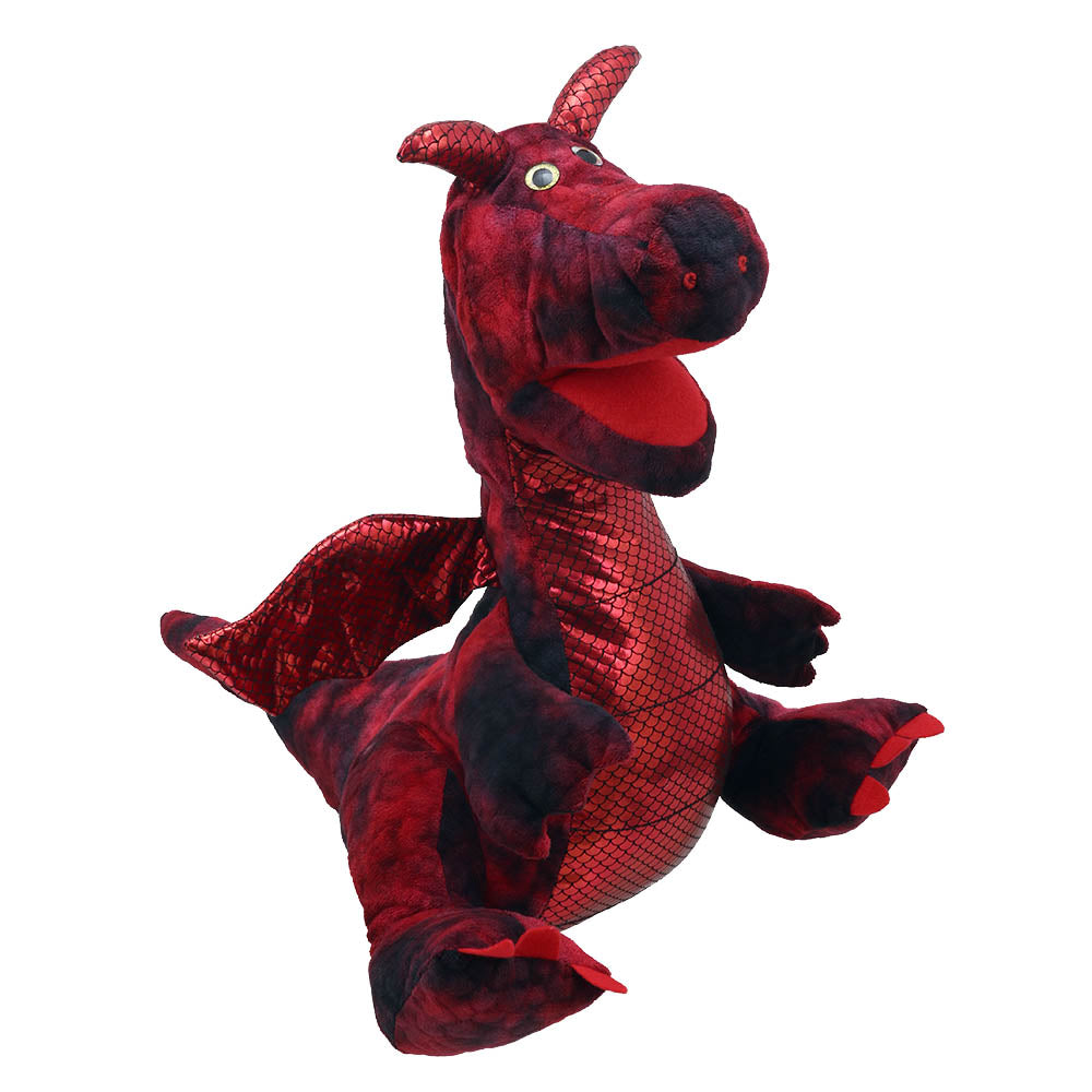 Enchanted Dragon Puppet - Red