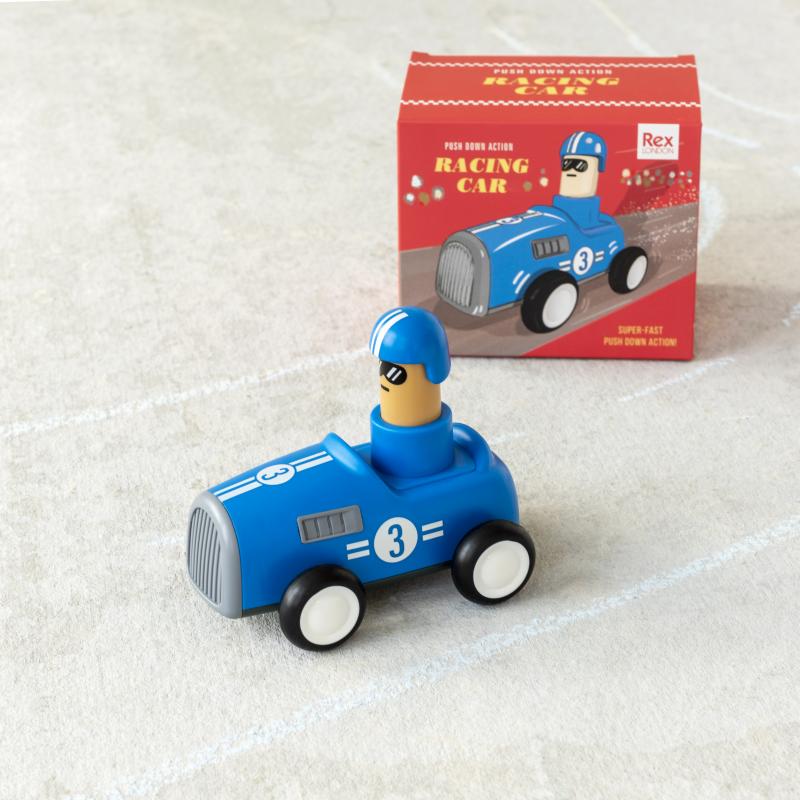 Push Down Action Racing Car