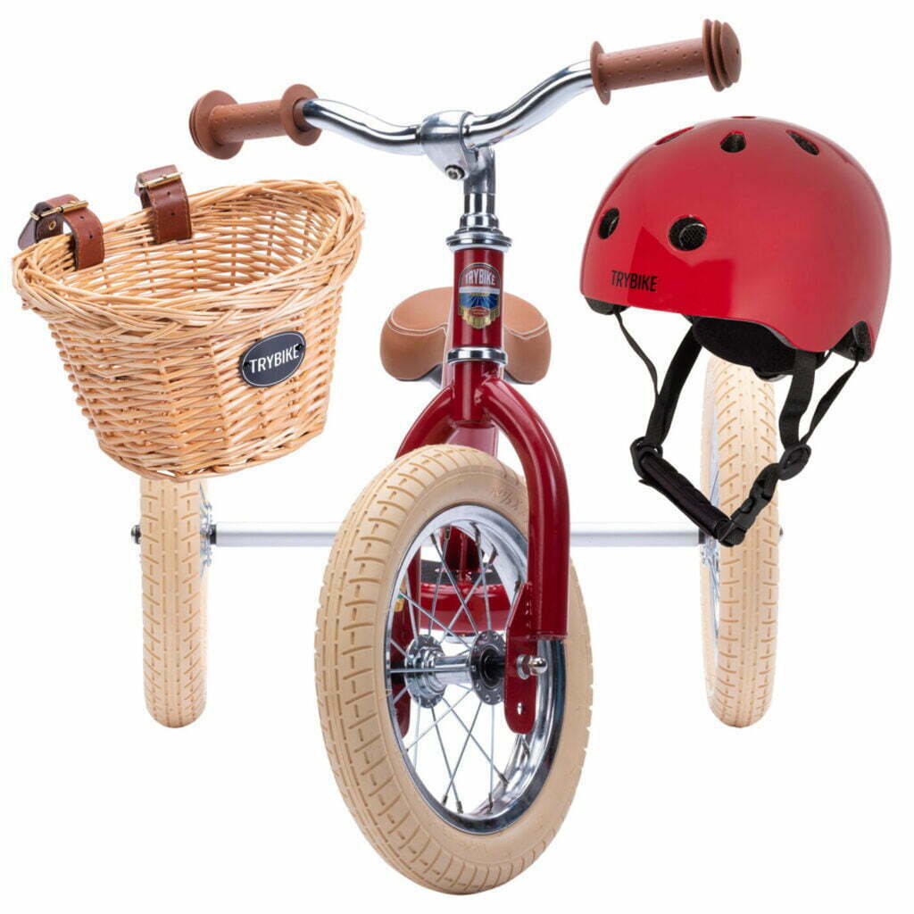 TryBike Steel Balance Trike Bundle