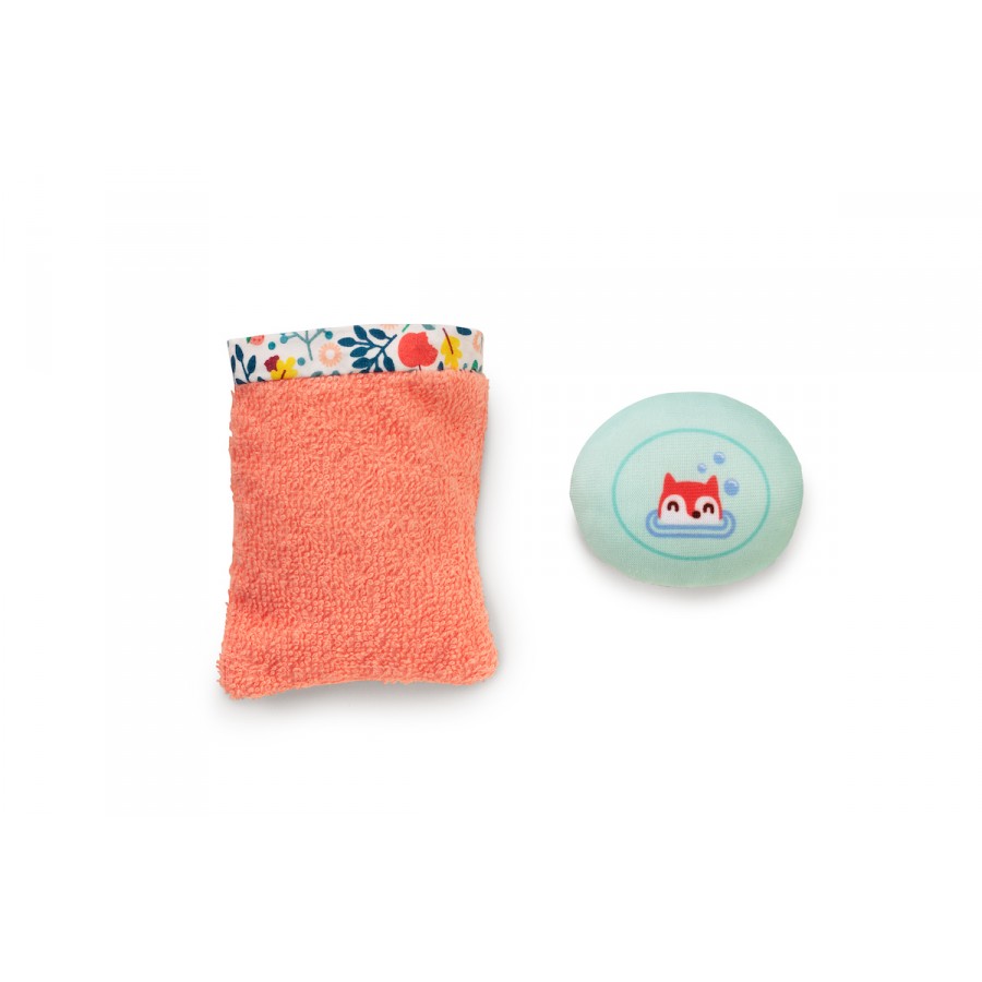 Flowers Baby Doll Bath Set