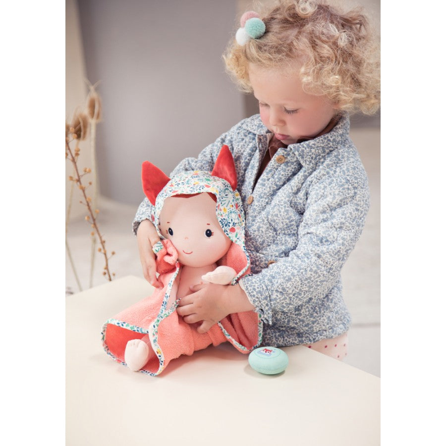 Flowers Baby Doll Bath Set