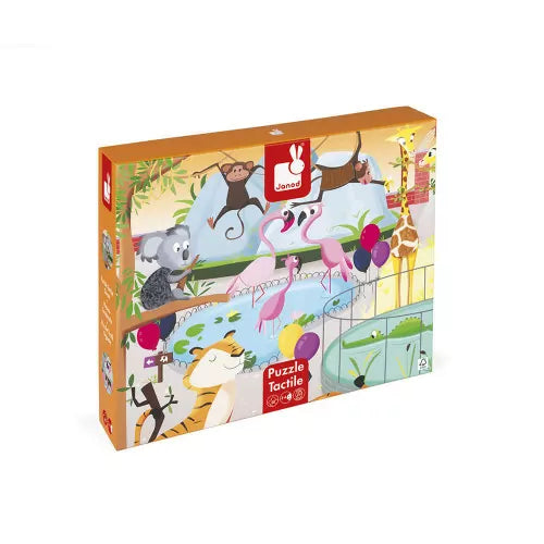 Janod - A Day At The Zoo Tactile Puzzle