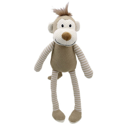 Knitted Plush Monkey