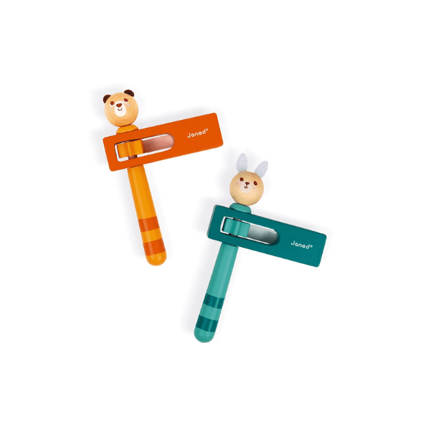 Pocket Bear & Bunny Noisemaker
