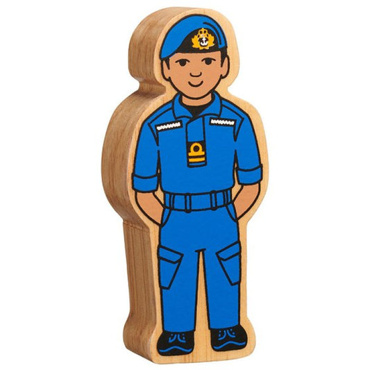 Blue Navy Officer