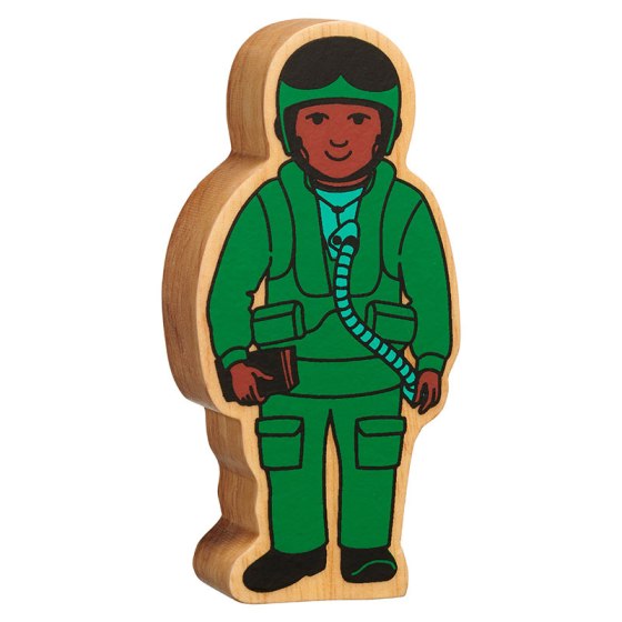Green Airforce Officer