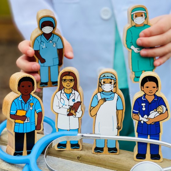 Blue & Black Nurse