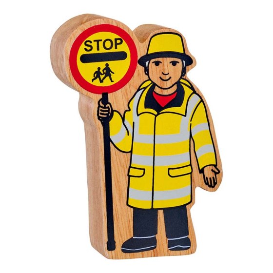 Yellow & Black Lollipop Person