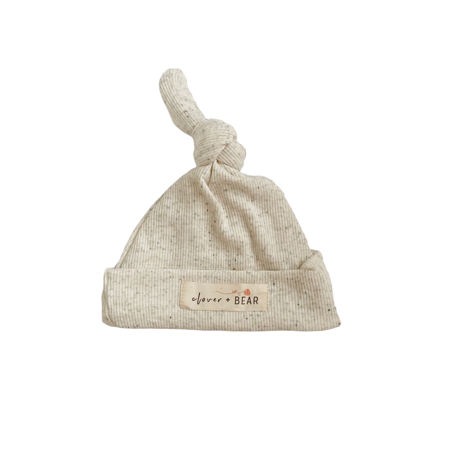 Milk Sprinkle Knotted Cap
