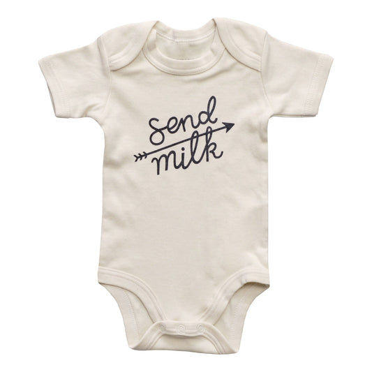 “Send Milk” Baby Bodysuit