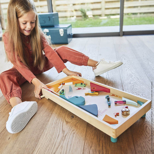 Wooden Tabletop Pinball Game