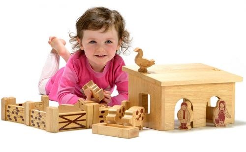 Pig & Sheep Barn Set