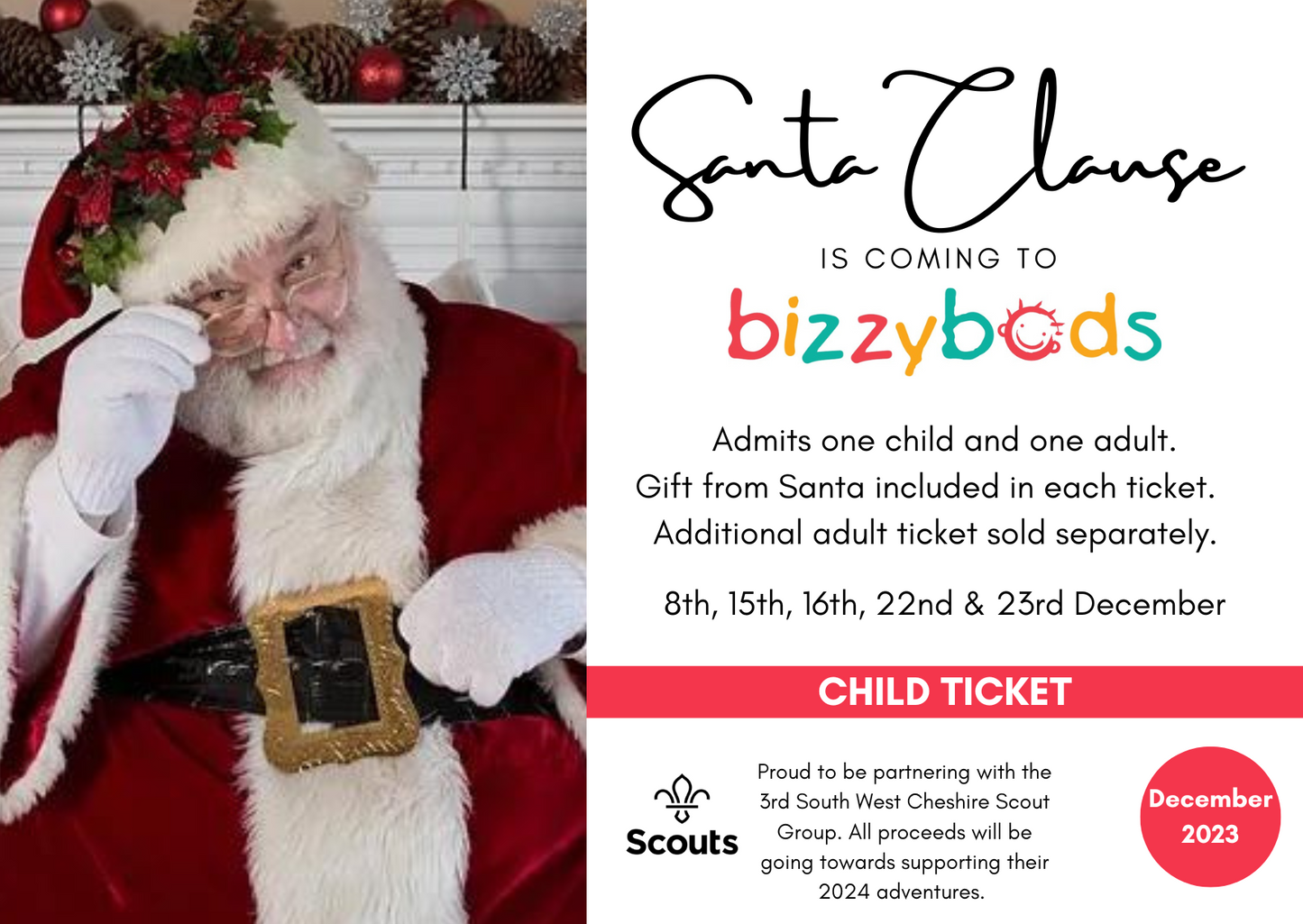 Santa Clause Meet & Greet - Child Ticket