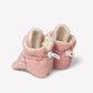 Stay-On Non-Slip Bootie - Pink Corduroy