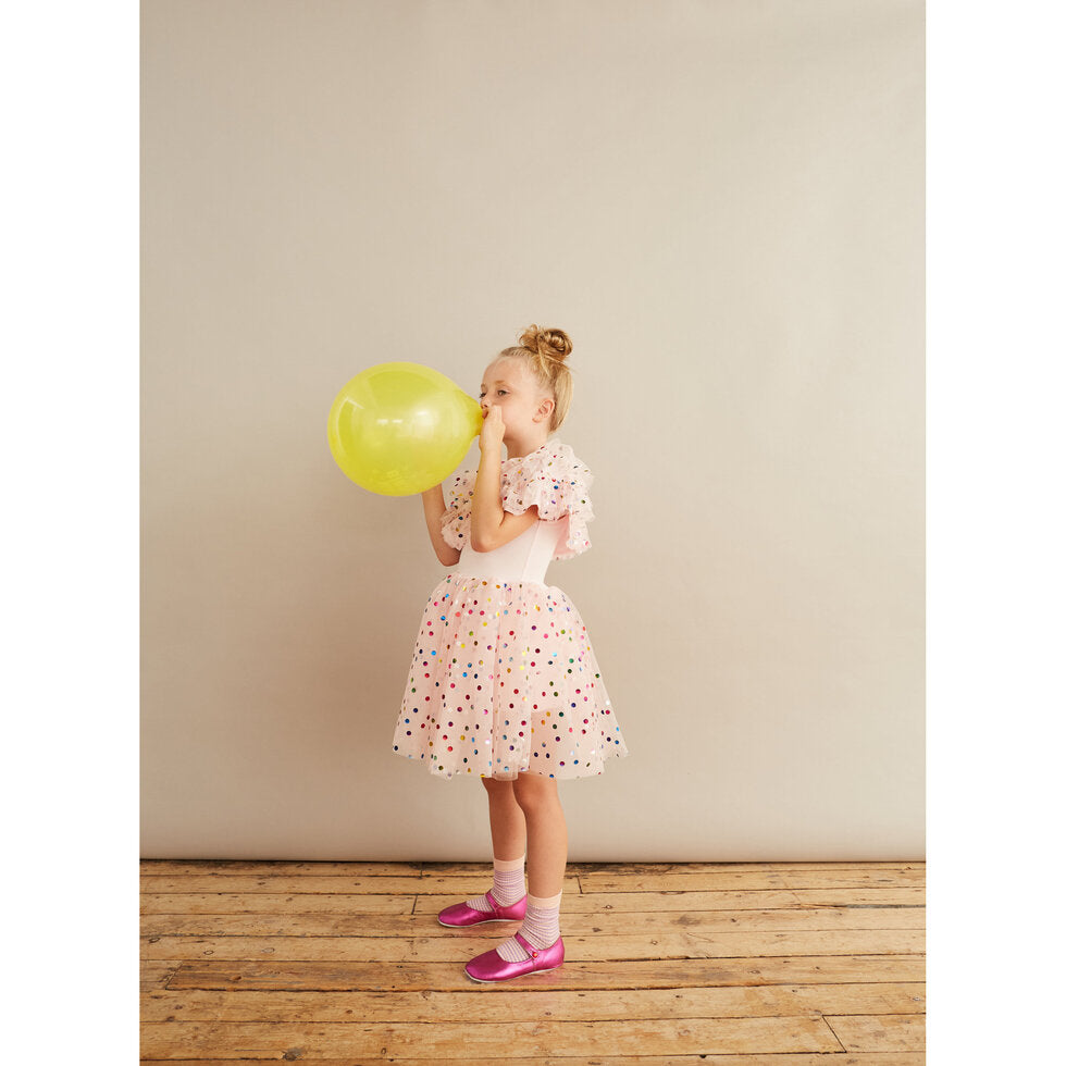 Pink Spot Tulle Dress