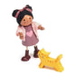 Ayana Wooden Doll with Kitten