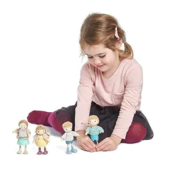Edward Wooden Doll Character and His Skateboard