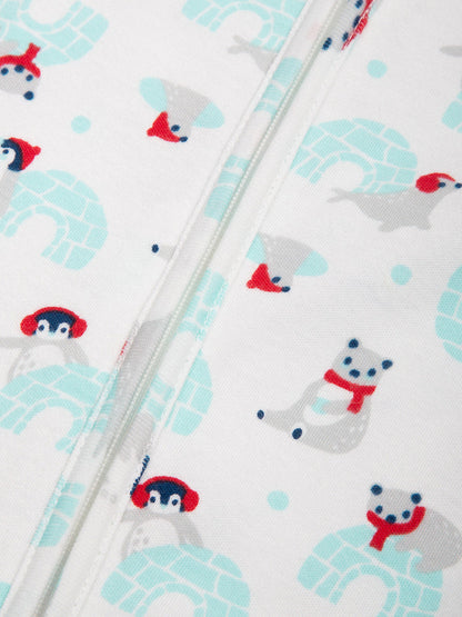 Snowy Homes Sleepsuit