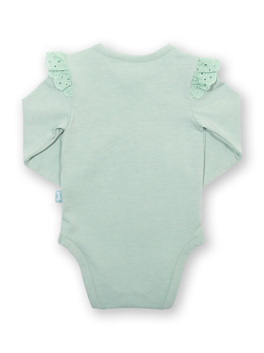 Broderie Bodysuit - Soft Spruce