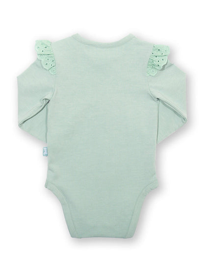 Broderie Bodysuit - Soft Spruce