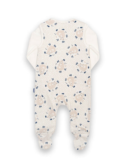 Snuggle Bear Dungaree Set
