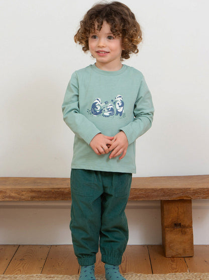Cosy Cord Trousers - Pine