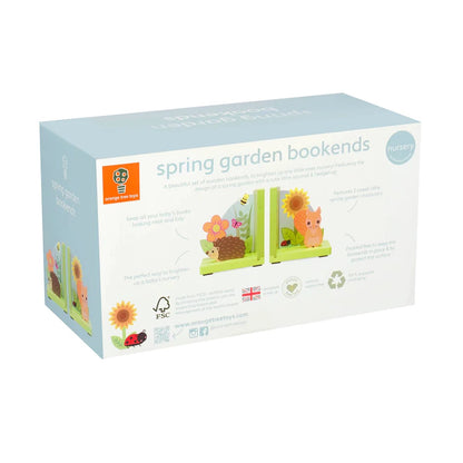 Spring Garden Bookends