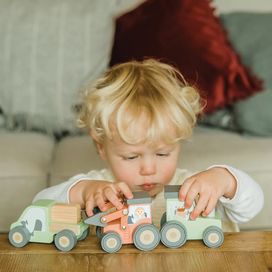 Wooden Farm Tractor