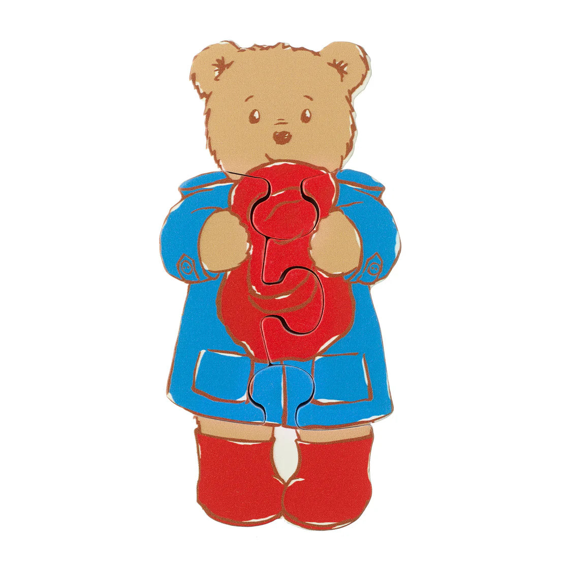 Mini Wooden Puzzle - Paddington Bear