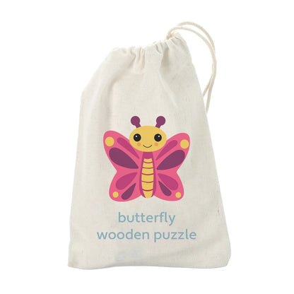 Mini Wooden Puzzle - Butterfly