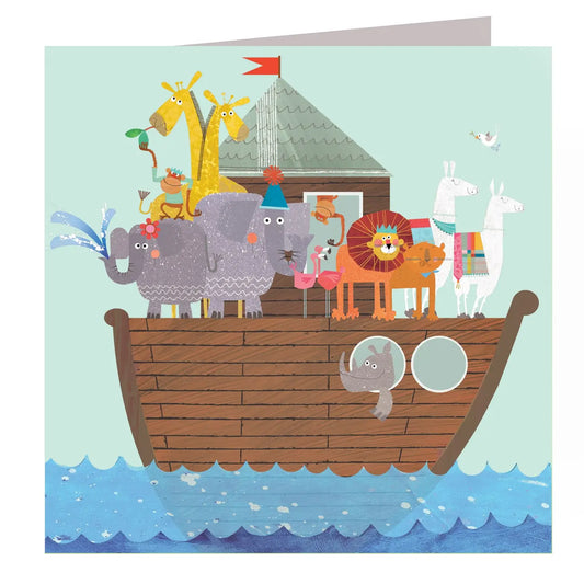 Noah’s Ark New Baby Card