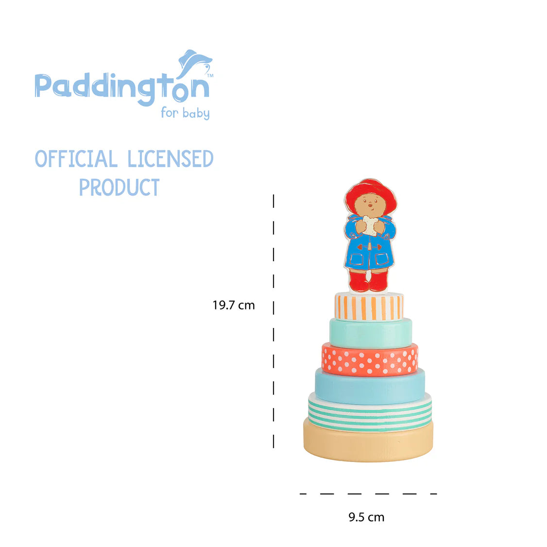 Paddington Bear Stacking Rings