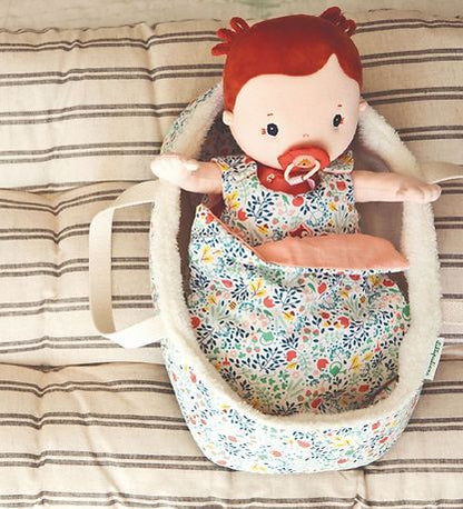Flowers Baby Doll Basket