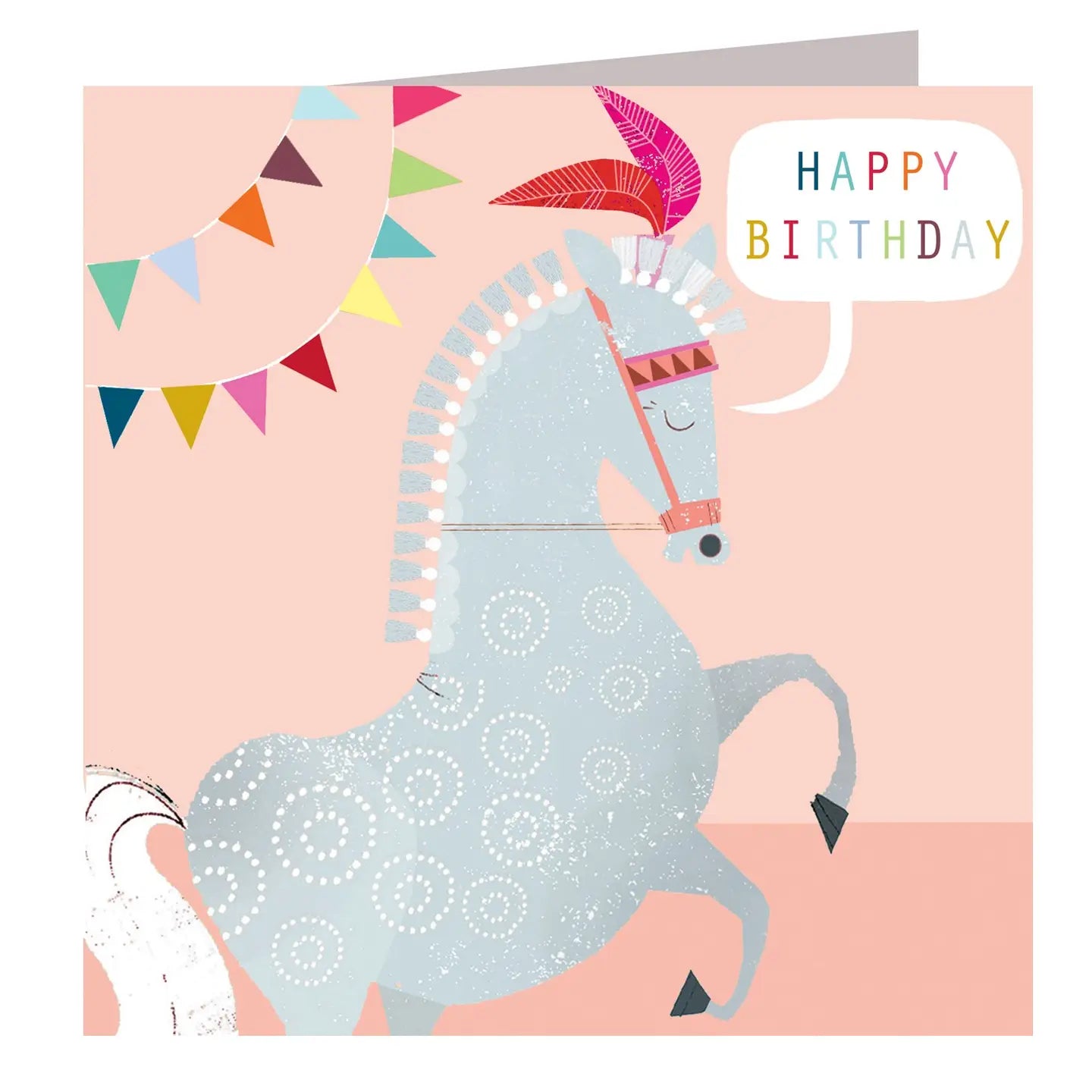 Happy Birthday Horse Card