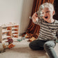 Wooden Dinosaur Set & Shelf
