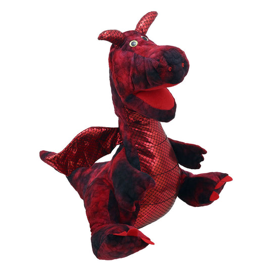 Enchanted Dragon Puppet - Red