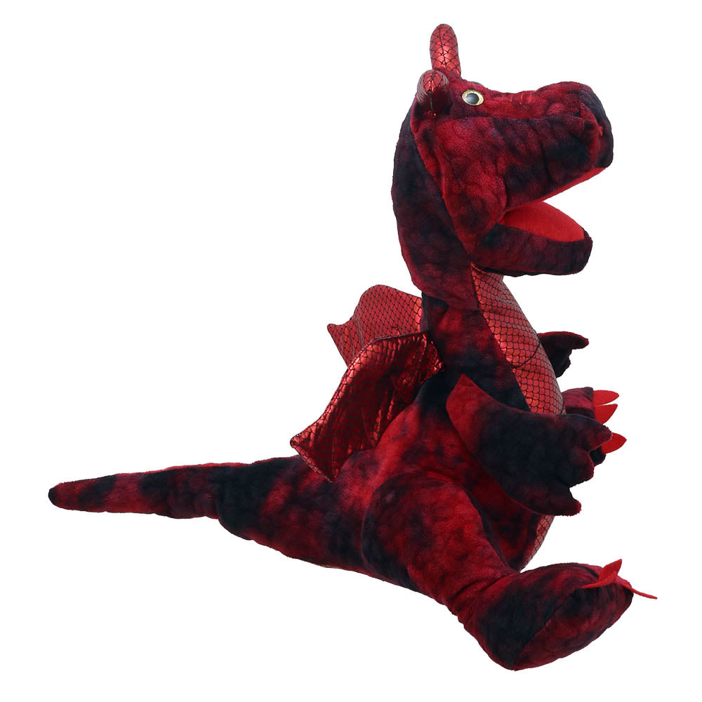 Enchanted Dragon Puppet - Red