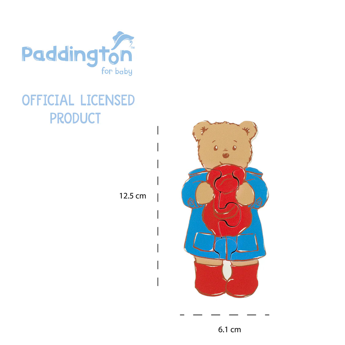 Mini Wooden Puzzle - Paddington Bear