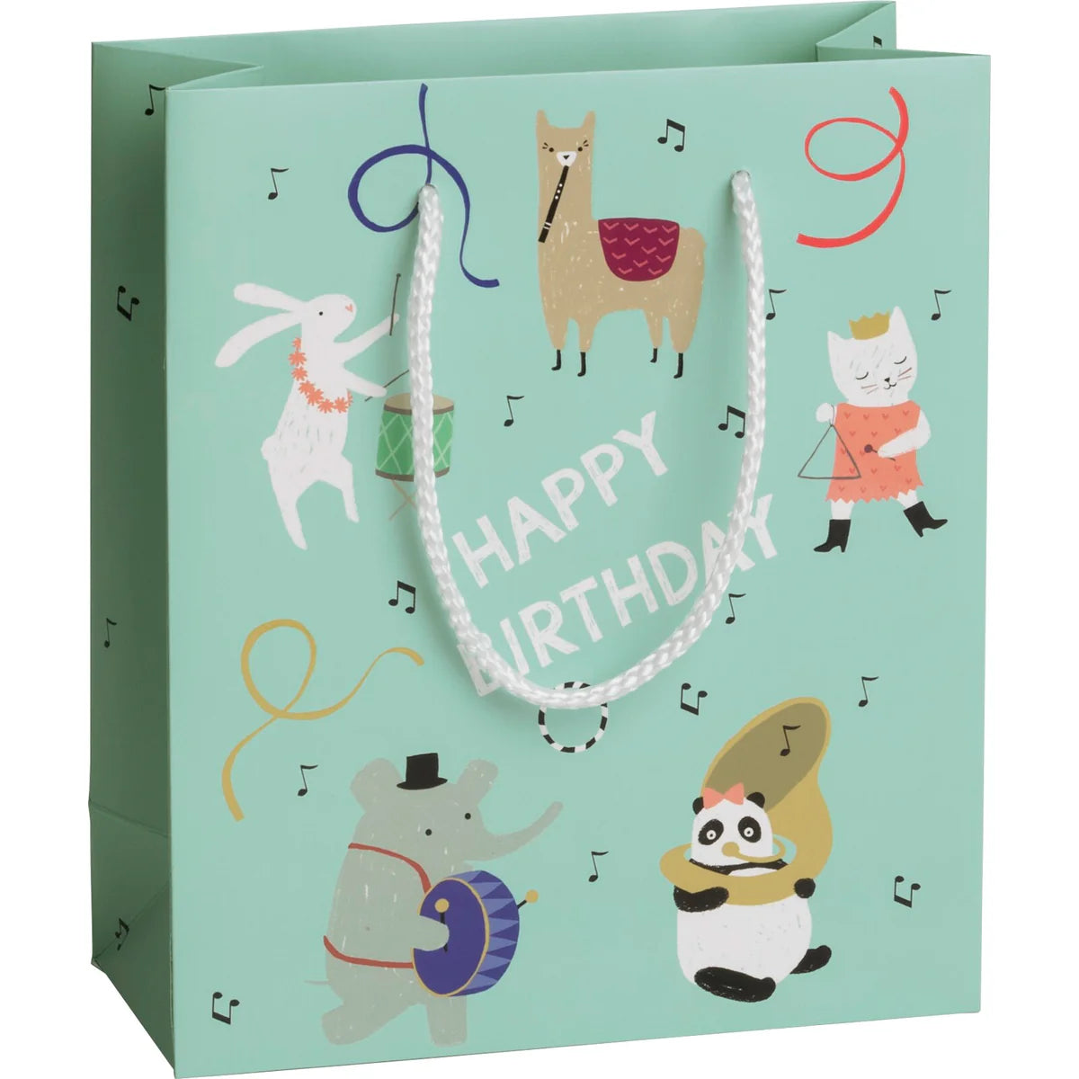 Musical Animals Happy Birthday Gift Bag