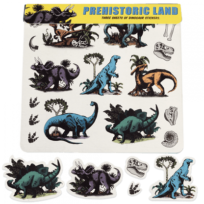 Prehistoric Land Dinosaur Stickers