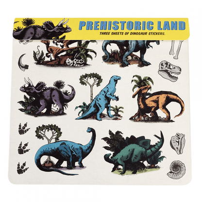 Prehistoric Land Dinosaur Stickers