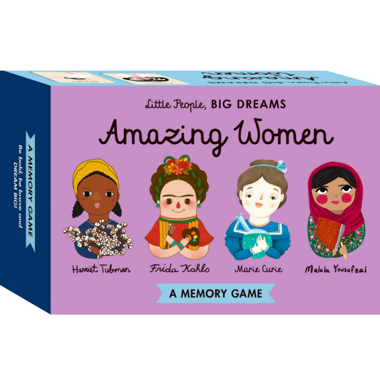 Little People Big Dreams: Amazing Women Memory Game: A Memory Game