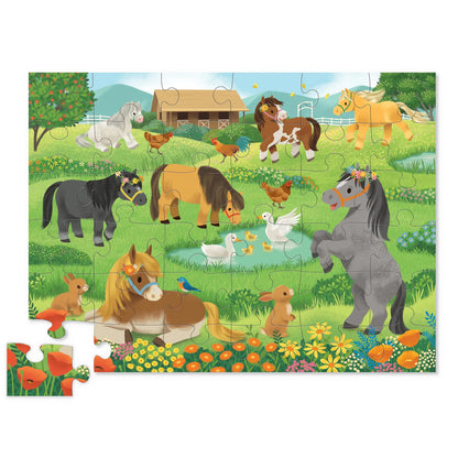 36 Piece Puzzle - Pretty Ponies